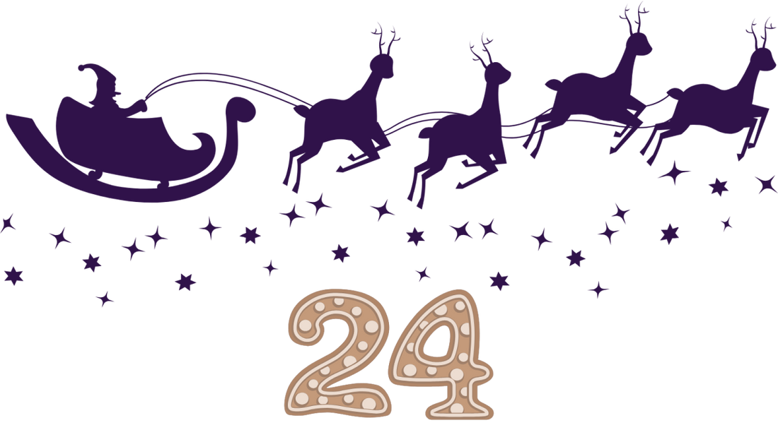 Gratis Julkalender Målarbok: 24 Dagar Pyssel (Ladda ner PDF) - Barnens Brev