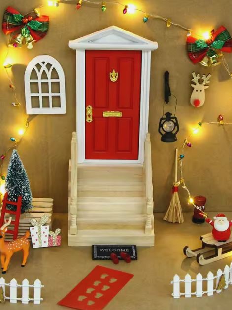 Nissedörr 2025 – så gör du, placerar och inviger nissedörren med magi - Barnens Brev