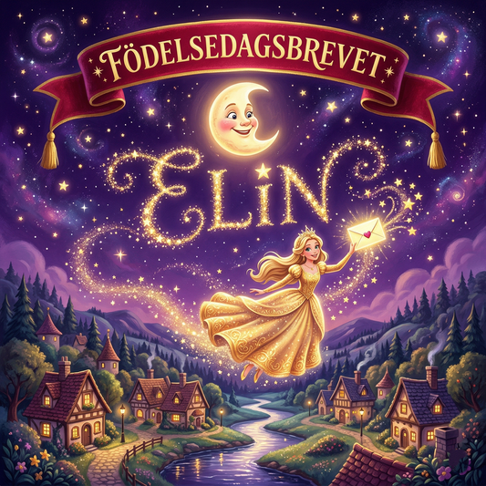 Födelsedagsbrevet - Personligt Födelsedagsbrev till Barn