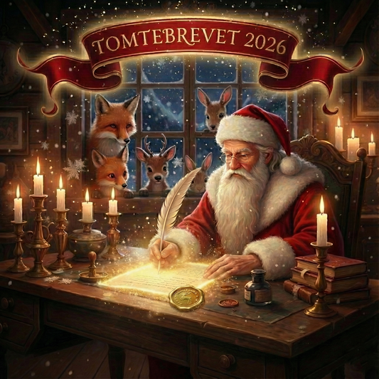 Tomtebrevet 2026 – Ge ditt barn en jul de aldrig glömmer