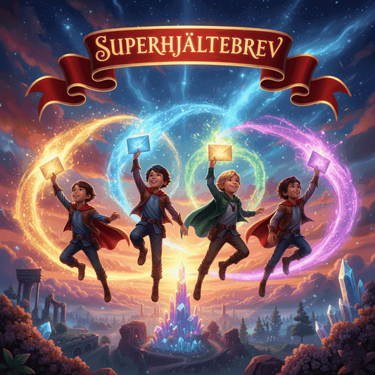 NYHET: Superhjältebreven – Superhjälteskolan för mod, vänskap och empati - Barnens Brev